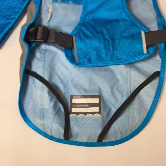 Arcadia Trail dog raincoat blue and grey high visibility - Picture 10 of 15